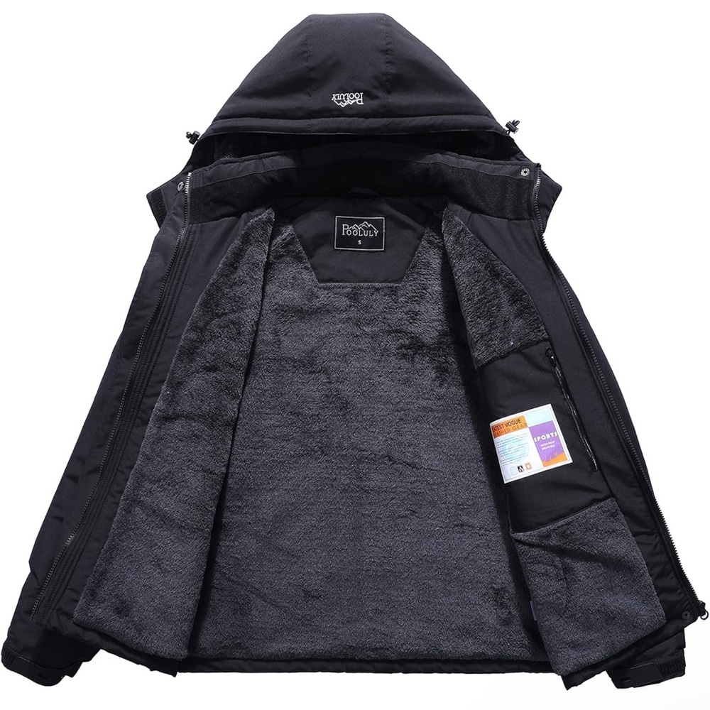 XL  Pooluly Women's Waterproof Jacket - Picture 3 of 9